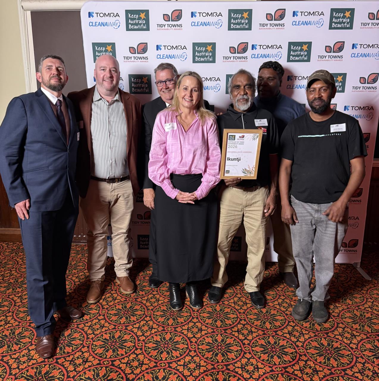 Ikuntji at the 2026 National Tidy Towns Awards